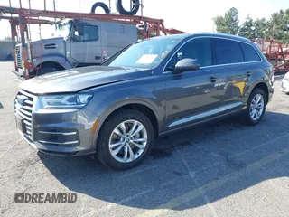 2019 Audi Q7 Premium with VIN WA1AHAF71KD016656, listed as a IAAI auction lot 41545261 with 63,394 mi miles and . Bid and sale history available at DreamBid. Image 21.