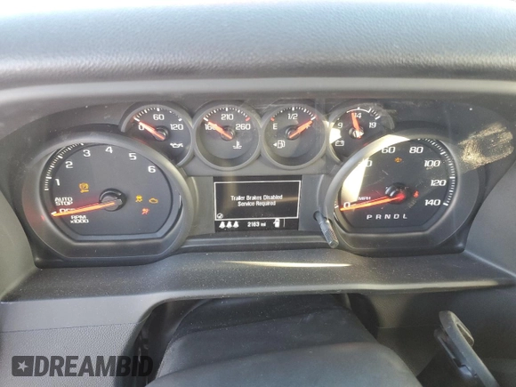 2024 Chevrolet Silverado 1500 Custom Trail Boss with VIN 3GCUDCEDXRG343846, listed as a Copart auction lot 79827194 with 2,163 mi miles and Non Repairable. Bid and sale history available at carsss.com. Image 9.