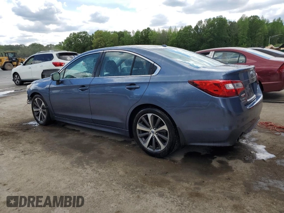 2015 Subaru Legacy Limited with VIN 4S3BNAJ62F3040557, listed as a Copart auction lot 56099095 with 93,215 mi miles and Salvage title. Bid and sale history available at DreamBid. Image 2.