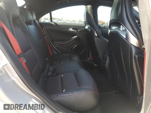 2014 Mercedes-Benz CLA 45 AMG with VIN WDDSJ5CB8EN122458, listed as a Copart auction lot 50528055 with 74,961 mi miles and Salvage title. Bid and sale history available at DreamBid. Image 10.