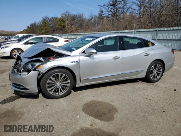 2017 Buick LaCrosse Essence with VIN 1G4ZP5SS6HU130900, listed as a Copart auction lot 48524735 with 39,506 mi miles and Salvage Title. Bid and sale history available at carsss.com. Image 1.