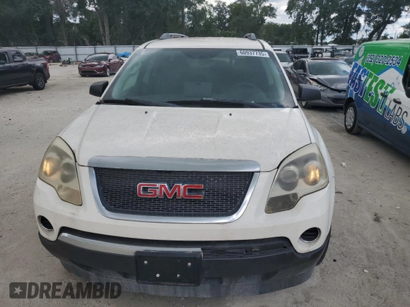 2010 GMC Acadia SL with VIN 1GKLRKED3AJ163879, listed as a Copart auction lot 60937735 with 166,166 mi miles and Clean title. Bid and sale history available at DreamBid. Image 5.