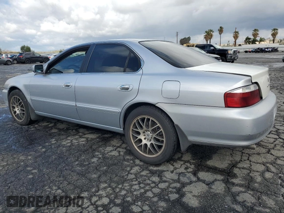 2003 Acura TL with VIN 19UUA566X3A061153, listed as a Copart auction lot 47646255 with 117,065 mi miles and Salvage Title. Bid and sale history available at carsss.com. Image 2.