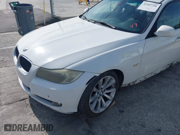 2011 BMW 3 Series 328i with VIN WBAPH5G52BNM72144, listed as a IAAI auction lot 42107726 with 103,466 mi miles and . Bid and sale history available at DreamBid. Image 6.