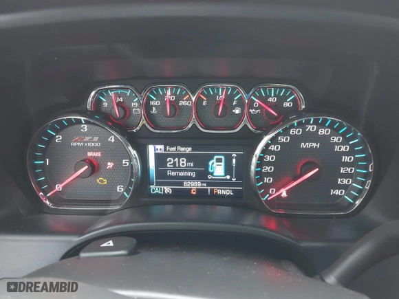 2018 Chevrolet Silverado 1500 LT with VIN 2GCVKREC5J1107722, listed as a IAAI auction lot 41695194 with 82,969 mi miles. Bid and sale history available at carsss.com. Image 7.