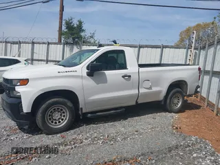 2021 Chevrolet Silverado 1500 Work Truck with VIN 3GCNWAEK4MG322596, listed as a IAAI auction lot 41682689 with 123,771 mi miles. Bid and sale history available at carsss.com. Image 14.