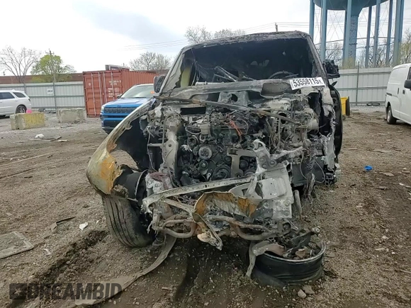 2022 Land Rover Defender S with VIN SALEJ7RX4N2091807, listed as a Copart auction lot 53558115 with Not provided miles and Salvage title. Bid and sale history available at DreamBid. Image 14.