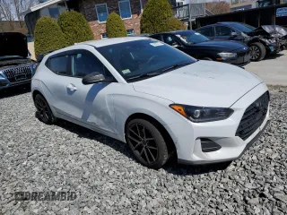 2020 Hyundai Veloster 2.0 с VIN KMHTG6AF7LU027994, выставлен на аукционе Copart как лот 52065775 с пробегом 87 433 миль миль и Списание • Salvage title. История ставок и продаж доступна на DreamBid. Изображение 4.