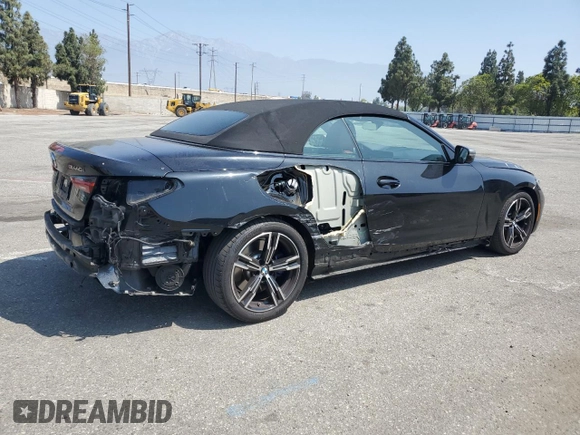 2023 BMW 4 Series M440i z VIN WBA53AT07PCL58393, wystawiony jako Copart lot #60527305 z przebiegiem 32 546 mil mil oraz Szkoda całkowita • Salvage title. Historia ofert i sprzedaży dostępna na DreamBid. Obrazek 3.