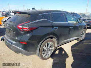 2024 Nissan Murano SL with VIN 5N1AZ2CJ1RC118477, listed as a IAAI auction lot 41153897 with 1,489 mi miles. Bid and sale history available at carsss.com. Image 4.