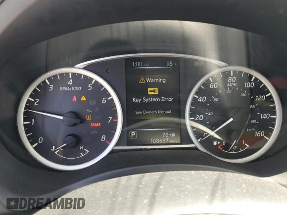2017 Nissan Sentra SR z VIN 3N1AB7AP2HY262500, wystawiony jako Copart lot #54702865 z przebiegiem 108 687 mil mil oraz Szkoda całkowita • Salvage title. Historia ofert i sprzedaży dostępna na DreamBid. Obrazek 9.