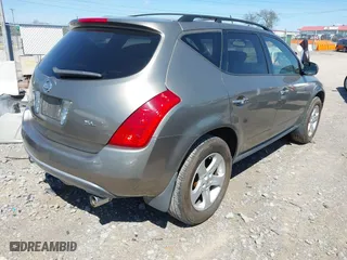 2003 Nissan Murano SL with VIN JN8AZ08T73W116536, listed as a IAAI auction lot 41872499 with 108,896 mi miles. Bid and sale history available at carsss.com. Image 4.