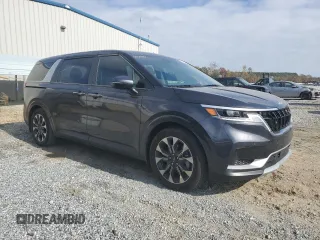2024 Kia Carnival EX with VIN KNDNC5H36R6350932, listed as a Copart auction lot 78031844 with 10,951 mi miles and Salvage Title. Bid and sale history available at carsss.com. Image 4.
