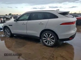 2018 Jaguar F-Pace 20d Prestige with VIN SADCK2FN9JA255073, listed as a Copart auction lot 54327105 with Not Provided miles and Clean Title. Bid and sale history available at DreamBid. Image 2.
