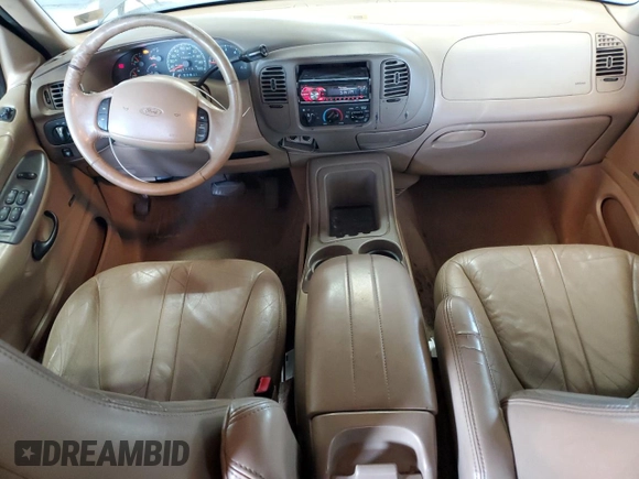 1998 Ford Expedition XLT with VIN 1FMRU17L6WLB43586, listed as a Copart auction lot 64261125 with 172,564 mi miles and Salvage title. Bid and sale history available at DreamBid. Image 8.