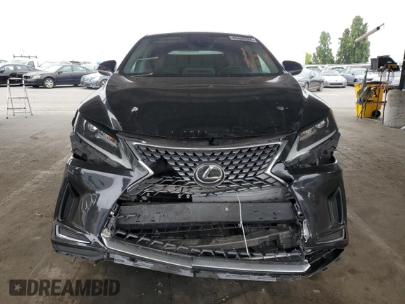 2021 Lexus RX 350 with VIN 2T2AZMDA2MC303342, listed as a Copart auction lot 60886365 with 116,172 mi miles and Salvage title. Bid and sale history available at DreamBid. Image 5.