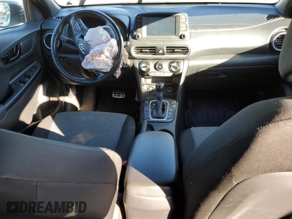 2021 Hyundai Kona Night Edition with VIN KM8K6CA54MU688677, listed as a Copart auction lot 88597715 with 104,219 mi miles and Salvage Title. Bid and sale history available at DreamBid. Image 8.
