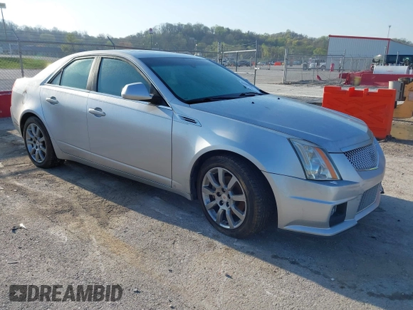 2009 Cadillac CTS RWD with VIN 1G6DV57V590125951, listed as a IAAI auction lot 42005788 with 160,133 mi miles and . Bid and sale history available at carsss.com. Image 1.