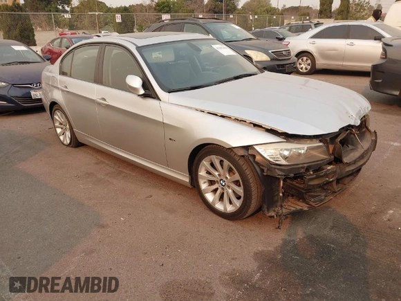 2011 BMW 3 Series 328i with VIN WBAPH5G55BNM71408, listed as a IAAI auction lot 41291450 with 169,483 mi miles and . Bid and sale history available at carsss.com. Image 1.