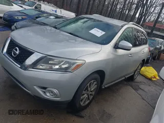 2016 Nissan Pathfinder S with VIN 5N1AR2MN3GC615769, listed as a IAAI auction lot 41565136 with 158,441 mi miles and . Bid and sale history available at DreamBid. Image 2.