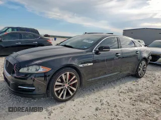 2012 Jaguar XJ with VIN SAJWA3KE8CMV29695, listed as a Copart auction lot 57229265 with 88,171 mi miles and Salvage title. Bid and sale history available at DreamBid. Image 1.