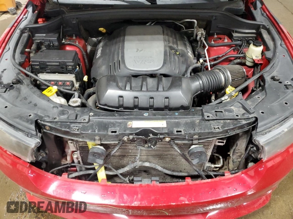 2011 Dodge Durango R/T with VIN 1D4SE6GT1BC683389, listed as a Copart auction lot 52189565 with 225,898 mi miles and Salvage title. Bid and sale history available at DreamBid. Image 12.