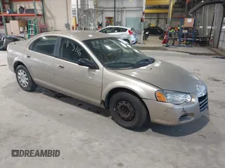 2004 Chrysler Sebring LX with VIN 1C3EL46RX4N171054, listed as a IAAI auction lot 41755186 with 202,563 mi miles and . Bid and sale history available at DreamBid. Image 1.