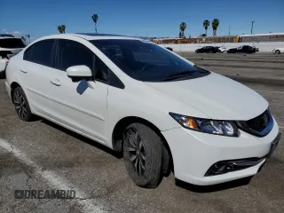 2015 Honda Civic Sedan EX-L with VIN 19XFB2F93FE218875, listed as a Copart auction lot 49420195 with 124,942 mi miles and Salvage Title. Bid and sale history available at carsss.com. Image 4.