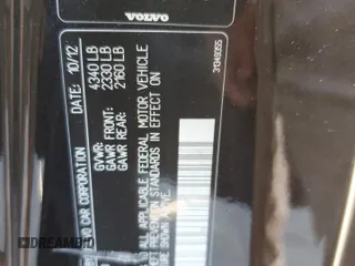 2013 Volvo C30 T5 z VIN YV1672MK5D2309013, wystawiony jako Copart lot #58766754 z przebiegiem 106 960 mil mil oraz Szkody całkowita. Historia ofert i sprzedaży dostępna na DreamBid. Obrazek 12.
