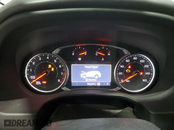 2021 GMC Acadia AT4 with VIN 1GKKNLLS8MZ113600, listed as a Copart auction lot 52073225 with 92,229 mi miles and Salvage title. Bid and sale history available at DreamBid. Image 9.
