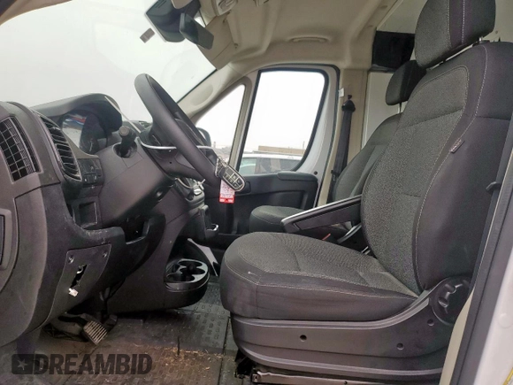 2022 Ram ProMaster Cargo with VIN 3C6LRVNG4NE102266, listed as a Copart auction lot 46635035 with 56,151 mi miles and Salvage Title. Bid and sale history available at DreamBid. Image 7.