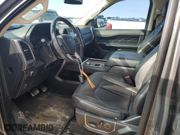2019 Ford Expedition Platinum with VIN 1FMJU1LT9KEA34962, listed as a Copart auction lot 81059904 with 136,142 mi miles and Salvage Title. Bid and sale history available at carsss.com. Image 7.