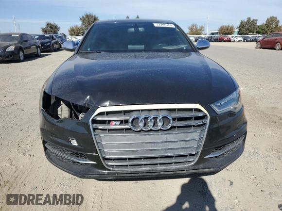2013 Audi S6 Prestige with VIN WAUF2AFC4DN119123, listed as a Copart auction lot 77705184 with 78,216 mi miles and Salvage Title. Bid and sale history available at carsss.com. Image 5.