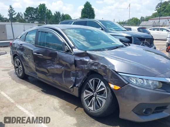 2016 Honda Civic EX-L with VIN 19XFC1F77GE201469, listed as a IAAI auction lot 42441617 with 67,803 mi miles and . Bid and sale history available at DreamBid. Image 6.