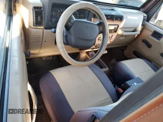 2001 Jeep Wrangler Sahara with VIN 1J4FA59S41P337699, listed as a Copart auction lot 80493224 with 143,036 mi miles and Salvage Title. Bid and sale history available at carsss.com. Image 8.