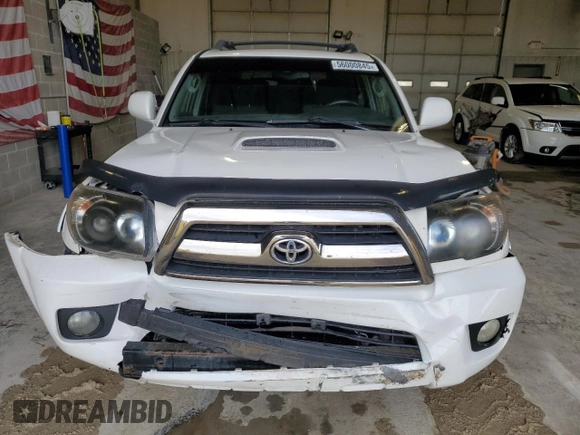 2006 Toyota 4Runner SR5 z VIN JTEBU14R560090066, wystawiony jako Copart lot #56000845 z przebiegiem 219 564 mil mil oraz Szkoda całkowita • Salvage title. Historia ofert i sprzedaży dostępna na DreamBid. Obrazek 5.