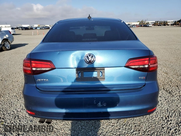 2017 Volkswagen Jetta SEL with VIN 3VWL17AJ6HM402590, listed as a Copart auction lot 54750005 with 60,509 mi miles and Salvage title. Bid and sale history available at DreamBid. Image 6.