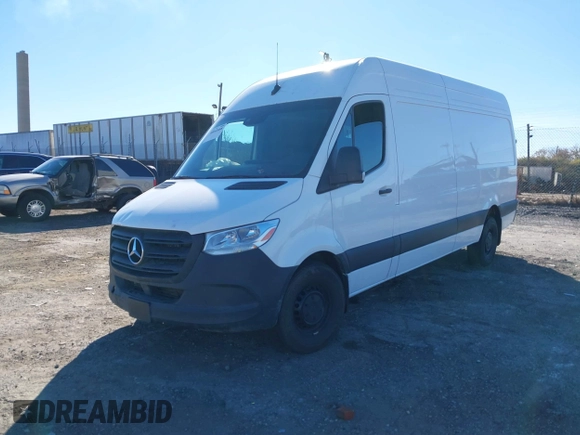 2024 Mercedes-Benz Sprinter Cargo with VIN W1Y4NCHY2RT177333, listed as a IAAI auction lot 40842688 with Not Provided miles. Bid and sale history available at carsss.com. Image 17.