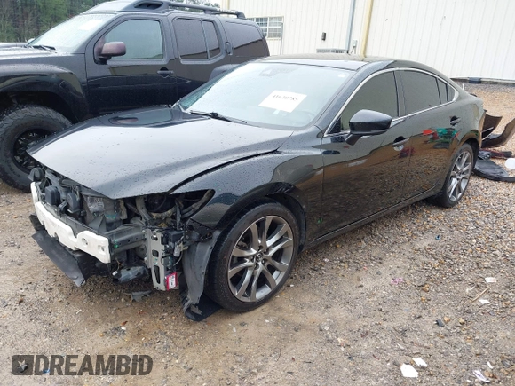 2017 Mazda 6 Grand Touring with VIN JM1GL1X54H1131788, listed as a IAAI auction lot 41640785 with 181,561 mi miles. Bid and sale history available at carsss.com. Image 18.