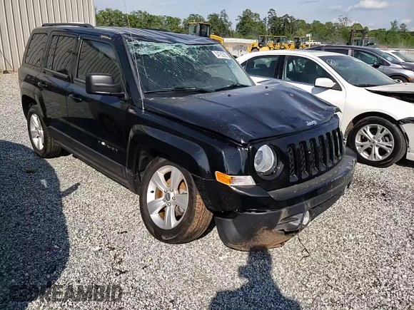 2016 Jeep Patriot Latitude with VIN 1C4NJPFA8GD812287, listed as a Copart auction lot 54760255 with 119,684 mi miles and Salvage title. Bid and sale history available at DreamBid. Image 14.