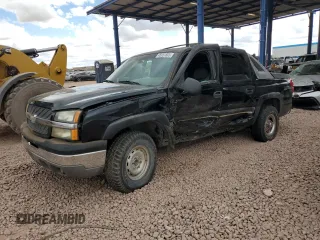 2004 Chevrolet Avalanche with VIN 3GNEC12T14G172203, listed as a Copart auction lot 46951805 with 148,504 mi miles and Salvage Title. Bid and sale history available at carsss.com. Image 1.
