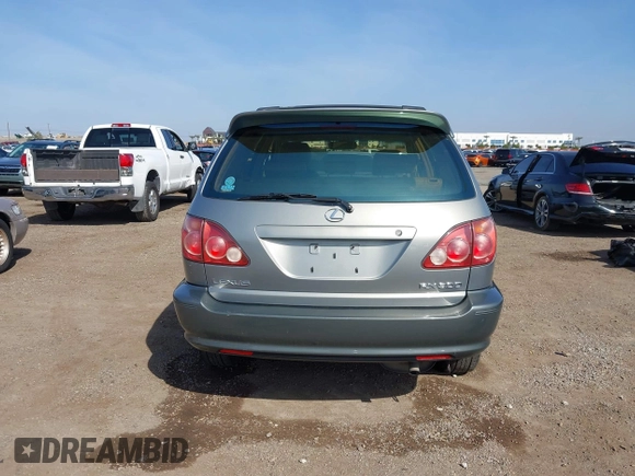 2000 Lexus RX 300 with VIN JT6GF10U0Y0055671, listed as a IAAI auction lot 41589845 with 214,320 mi miles and . Bid and sale history available at DreamBid. Image 16.