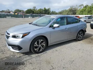 2022 Subaru Legacy Premium with VIN 4S3BWAC63N3023808, listed as a Copart auction lot 54116695 with 13,594 mi miles and Salvage title. Bid and sale history available at DreamBid. Image 1.