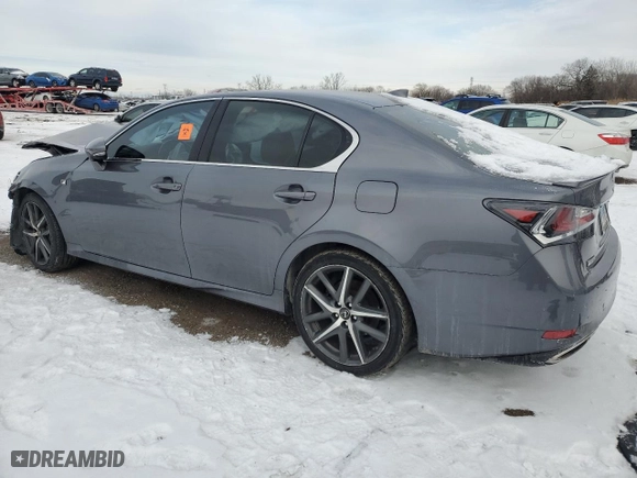 2016 Lexus GS 350 with VIN JTHCZ1BL2GA000391, listed as a Copart auction lot 45433215 with 0 mi miles and Salvage Title. Bid and sale history available at carsss.com. Image 2.