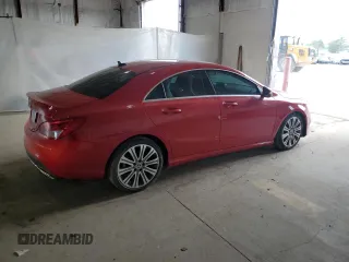 2018 Mercedes-Benz CLA with VIN WDDSJ4EB5JN588110, listed as a Copart auction lot 55221985 with 37,070 mi miles and Non Repairable. Bid and sale history available at carsss.com. Image 3.