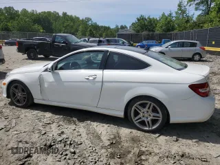 2013 Mercedes-Benz C 250 with VIN WDDGJ4HB7DF980649, listed as a Copart auction lot 57817425 with 109,210 mi miles and Salvage title. Bid and sale history available at DreamBid. Image 2.