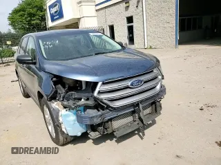 2018 Ford Edge SE with VIN 2FMPK4G97JBB03299, listed as a Copart auction lot 54494305 with 90,208 mi miles and Salvage title. Bid and sale history available at DreamBid. Image 14.
