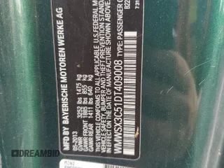 2013 MINI Coupe S z VIN WMWSX3C51DT409008, wystawiony jako Copart lot #82781914 z przebiegiem 122 465 mil mil oraz Tytuł czysty. Historia ofert i sprzedaży dostępna na DreamBid. Obrazek 12.