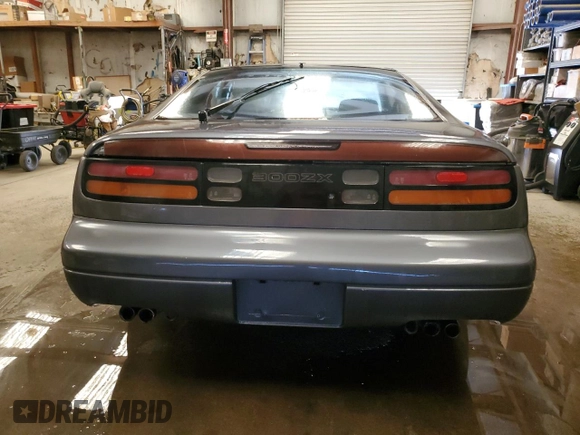 1992 Nissan 300ZX z VIN JN1RZ26H3NX521303, wystawiony jako Copart lot #44807265 z przebiegiem 135 626 mil mil oraz Czysty tytuł • Clean title. Historia ofert i sprzedaży dostępna na DreamBid. Obrazek 6.