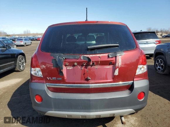 2008 Saturn VUE XE with VIN 3GSCL33P88S710254, listed as a Copart auction lot 47999965 with Not Provided miles and Non Repairable. Bid and sale history available at carsss.com. Image 6.